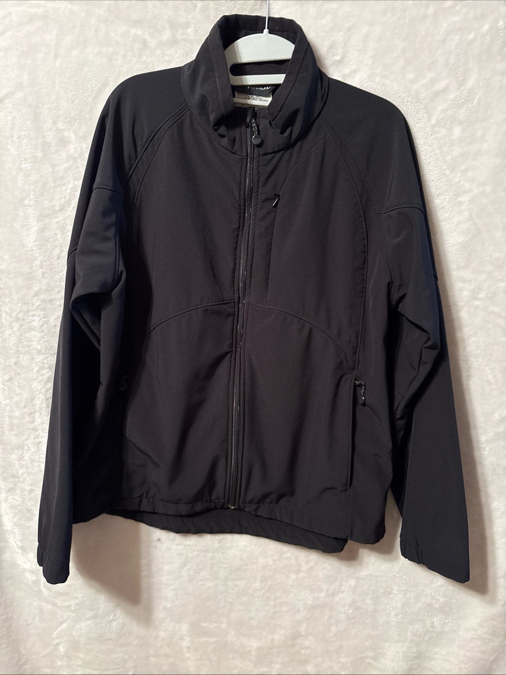 Black Diamond Men's Black Full-Zip Windbreaker